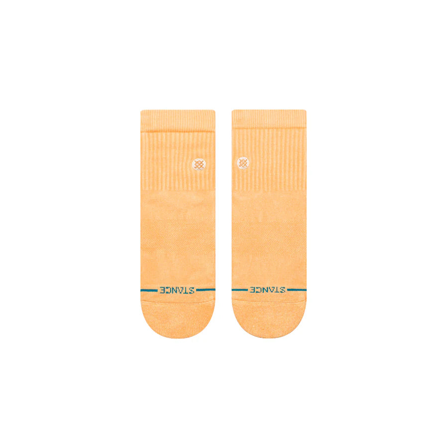 STANCE - ICON WASHED QUARTER SOCK IN PEACH