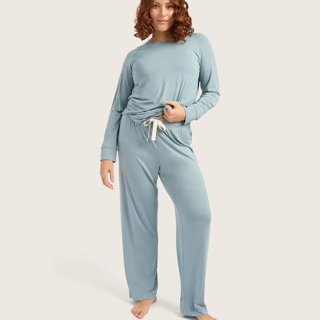 BOODY - GOODNIGHT SLEEP PANT IN MINERAL BLUE