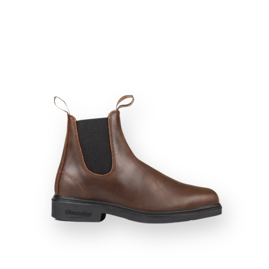 BLUNDSTONE 2029 DRESS BOOT IN ANTIQUE BROWN LEATHER 4.5 AUS