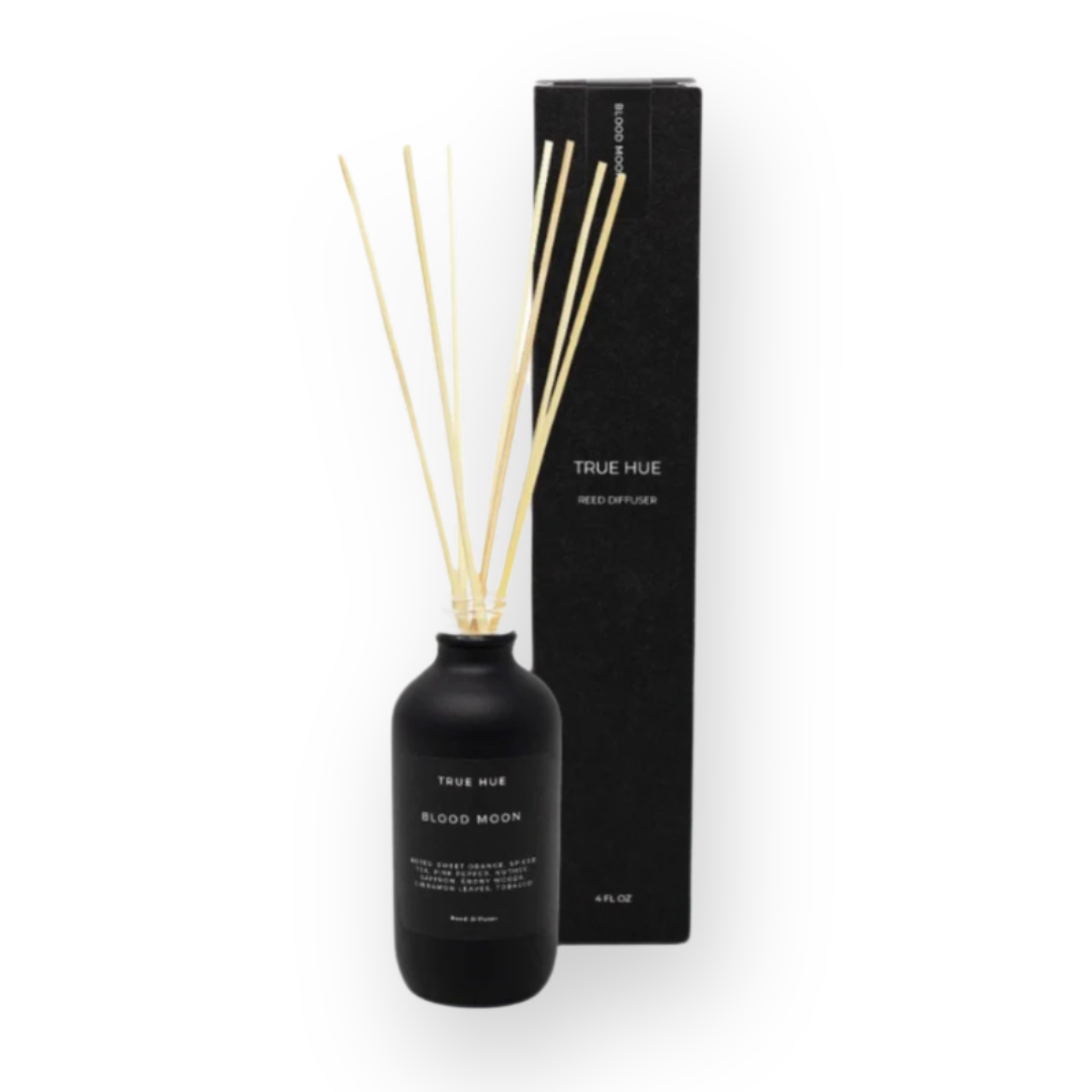 TRUE HUE - REED DIFFUSER IN BLOOD MOON - 4OZ