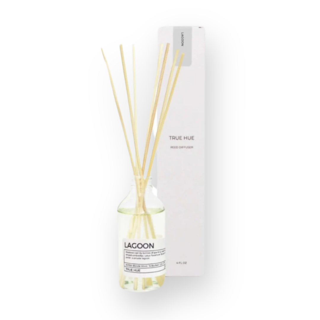 TRUE HUE - REED DIFFUSER IN LAGOON - 4OZ