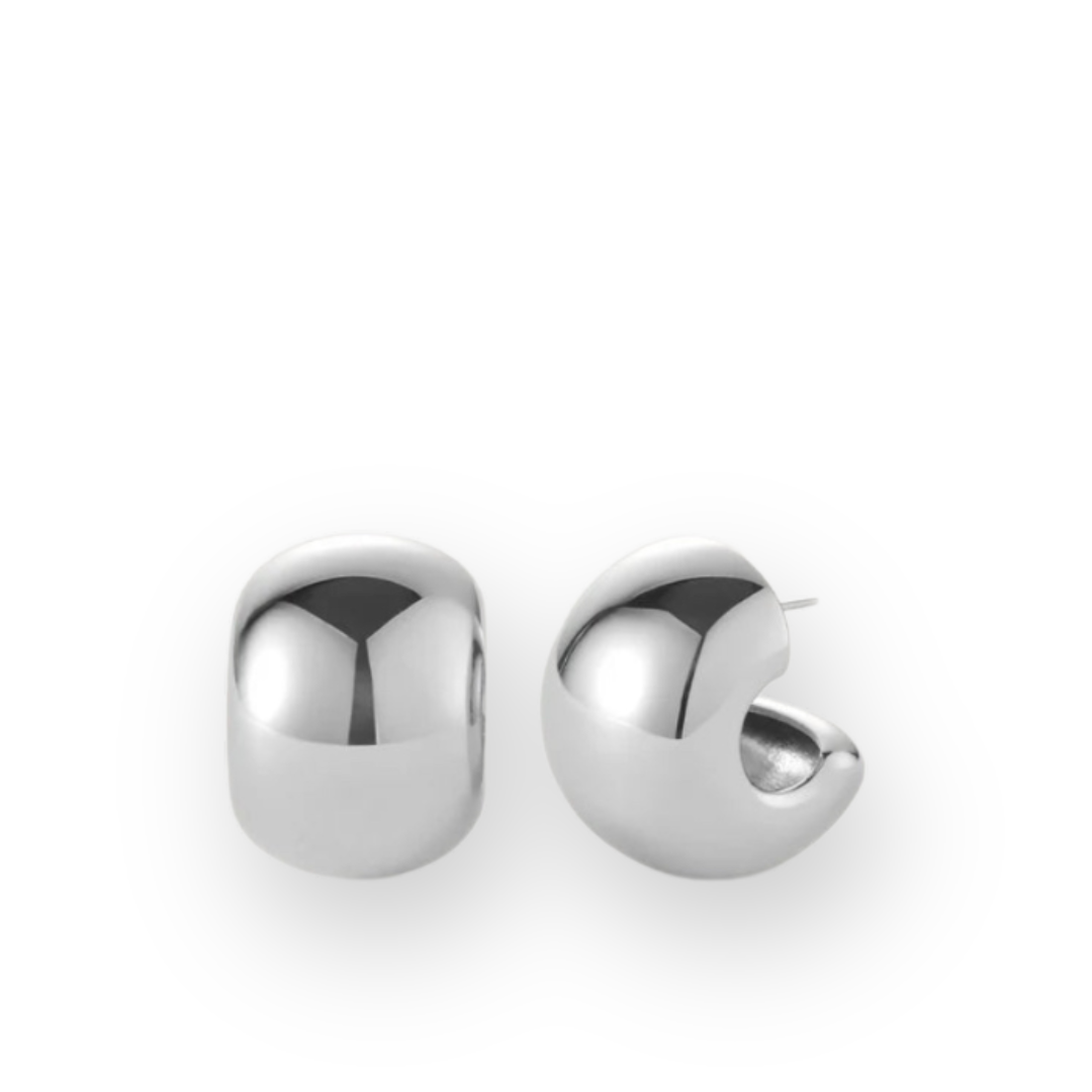 JENNY BIRD - GEMMA HOOP EARRINGS IN SILVER