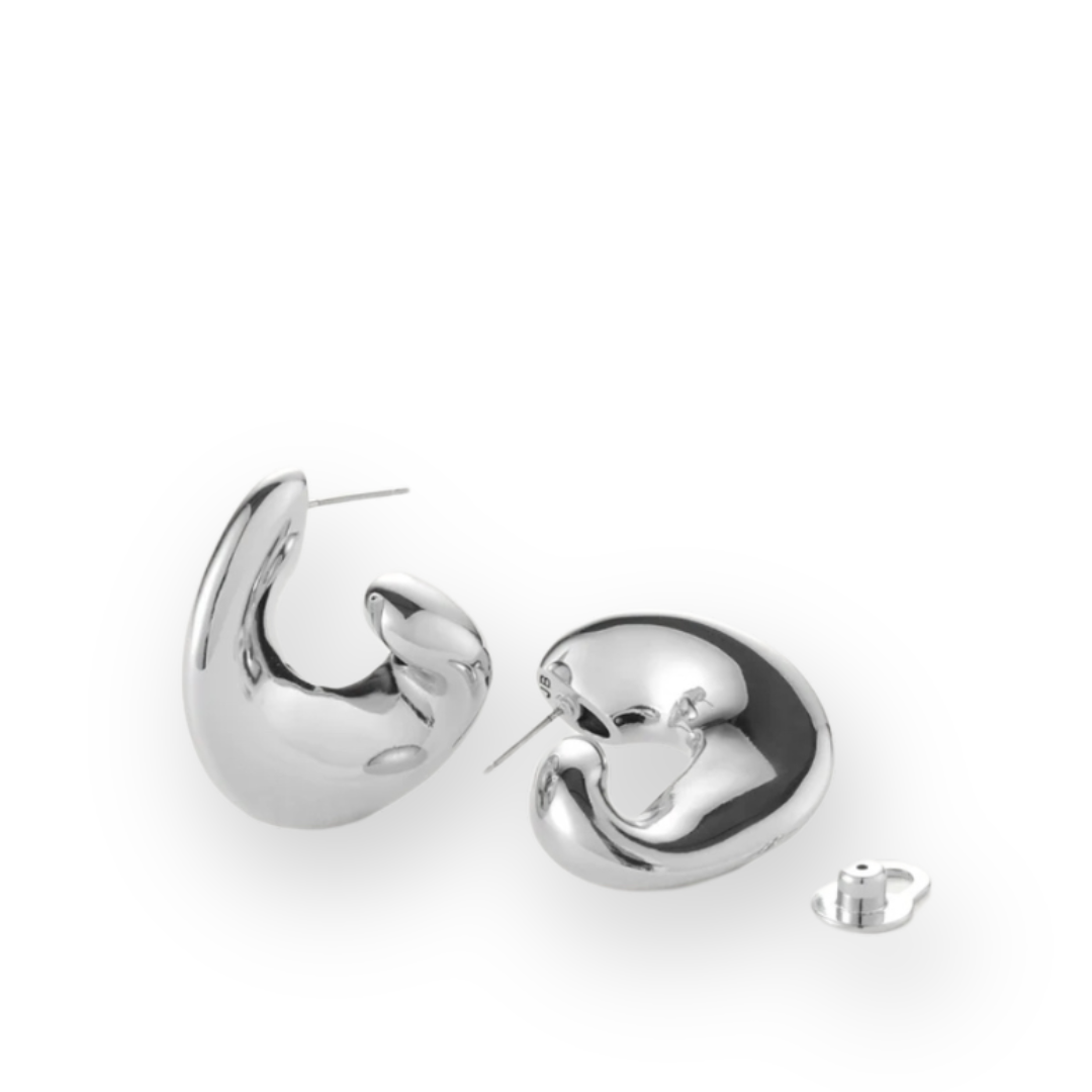 JENNY BIRD - GIGI HOOP EARRINGS IN SILVER