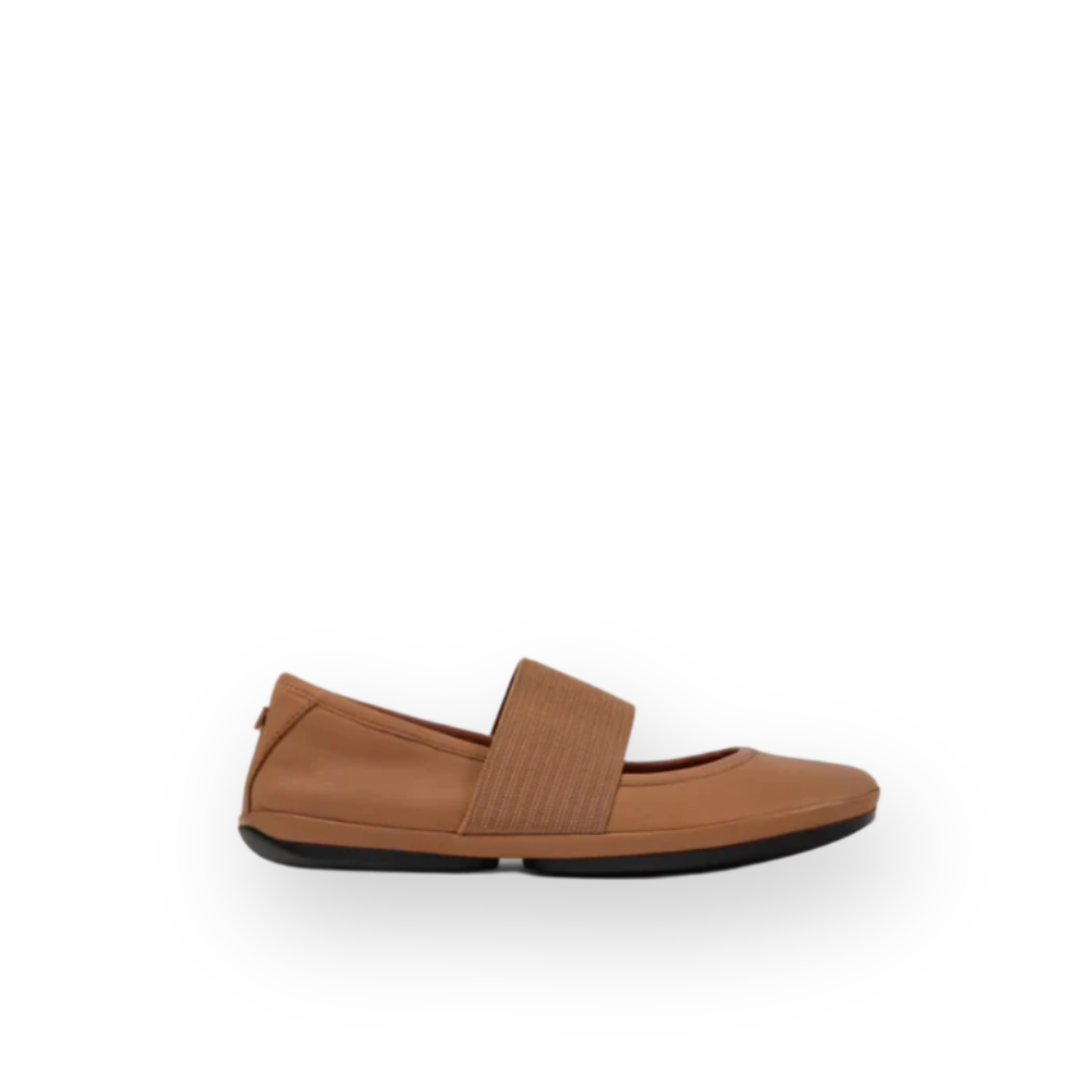CAMPER - RIGHT NINA 21595-267 IN NUDE LEATHER