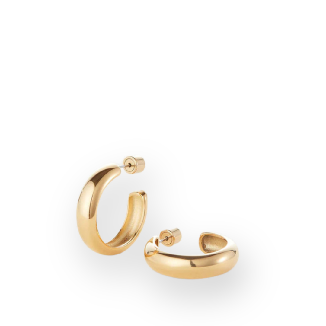 JENNY BIRD - STAPLE HOOPS MEDIUM IN GOLD