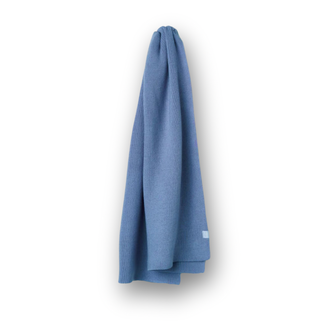 TILLEY - HYDROWOOL SCARF IN OFF SKY BLUE