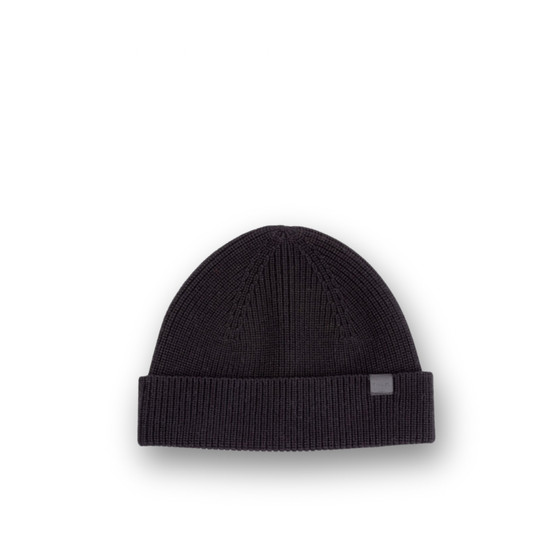 TILLEY - HYDROWOOL CUFFED BEANIE IN BLACK