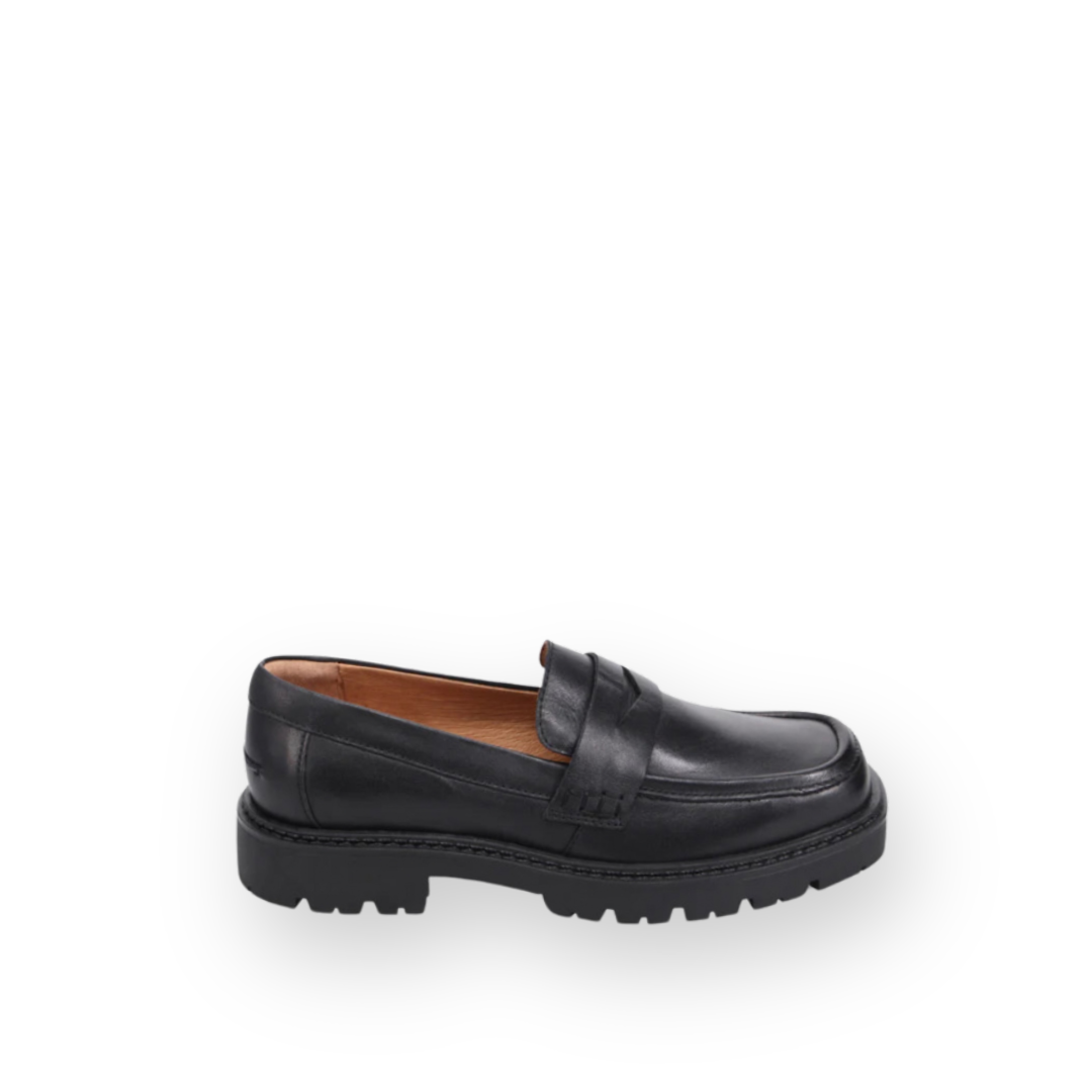 MIZ MOOZ - FELINA LOAFER IN BLACK LEATHER