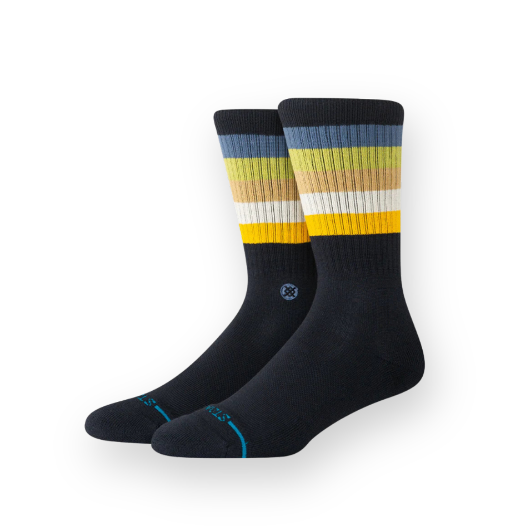 STANCE - MALIBOO CREW SOCK IN BLACK