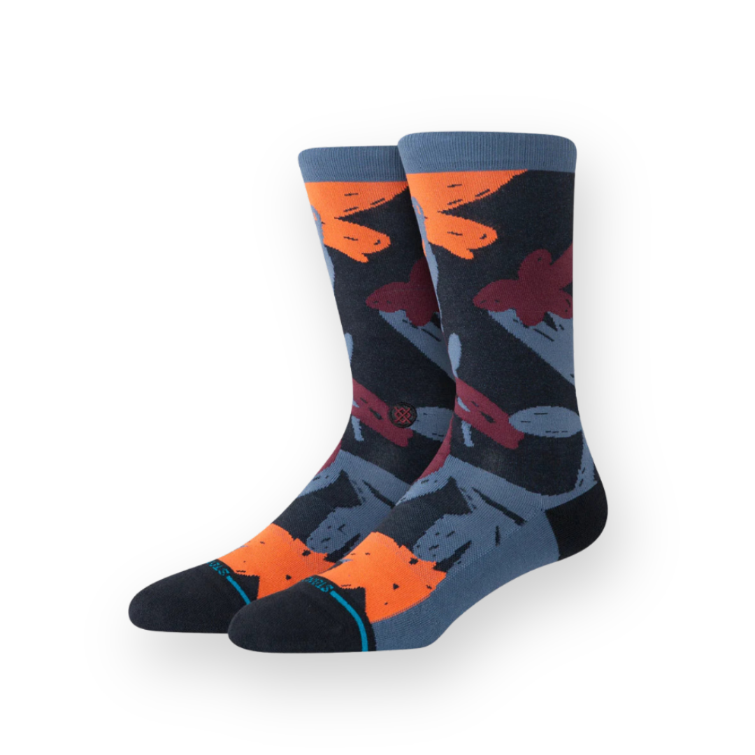 STANCE - PARADISE CREW SOCK IN SEABLUE