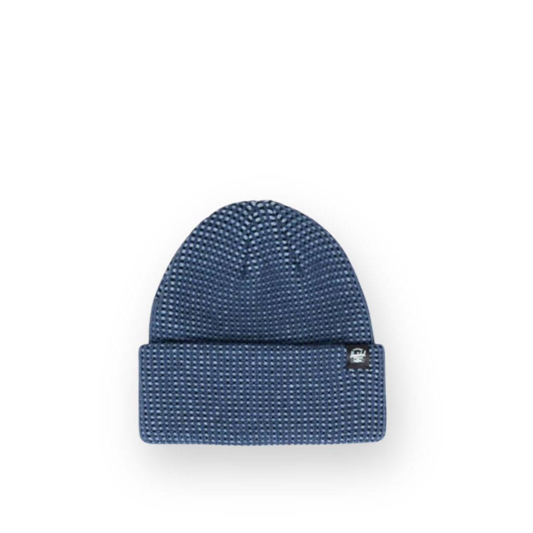 HERSCHEL - ROWAN PLAITED BEANIE IN OMBRE BLUE