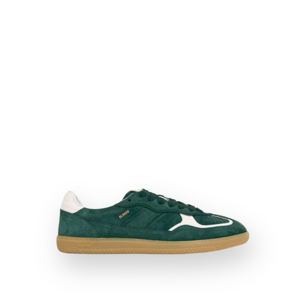 ALOHAS - RIFE SNEAKER IN FOREST GREEN SUEDE