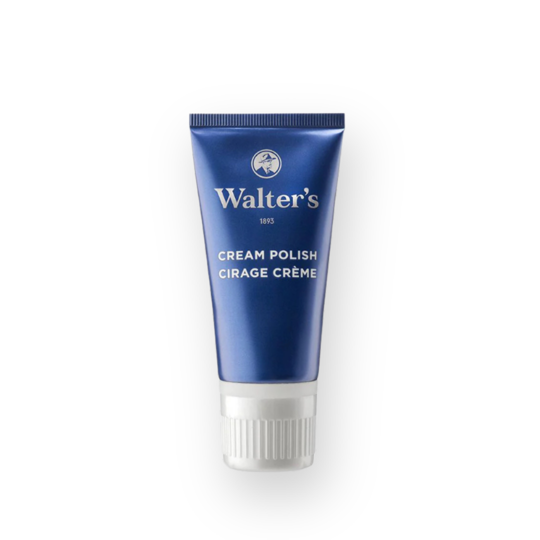 WALTER'S SHOE CARE - CREAM POLISH IN NATURAL - 50G