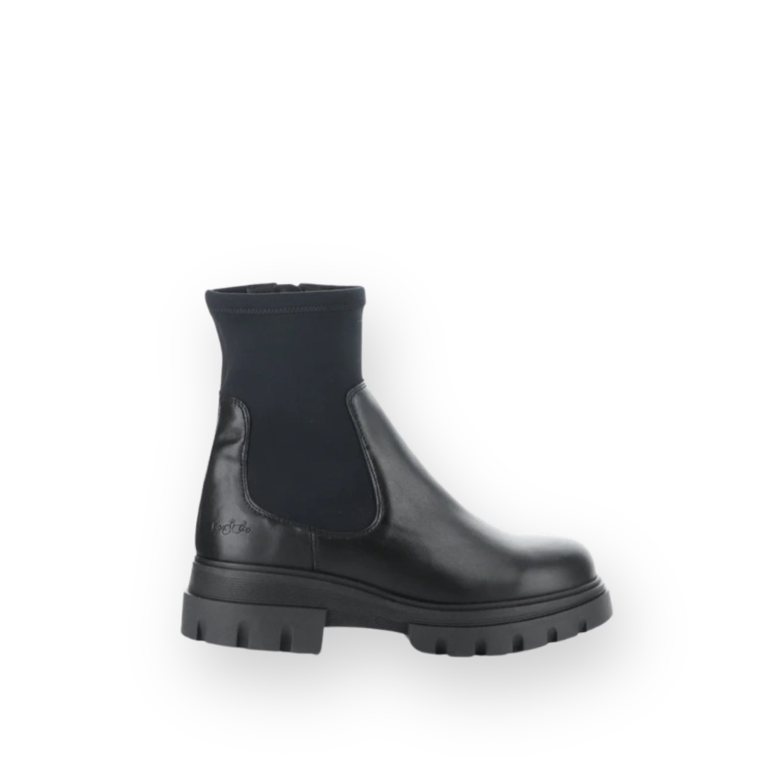 BOS & CO - FIVE BOOT IN BLACK LEATHER