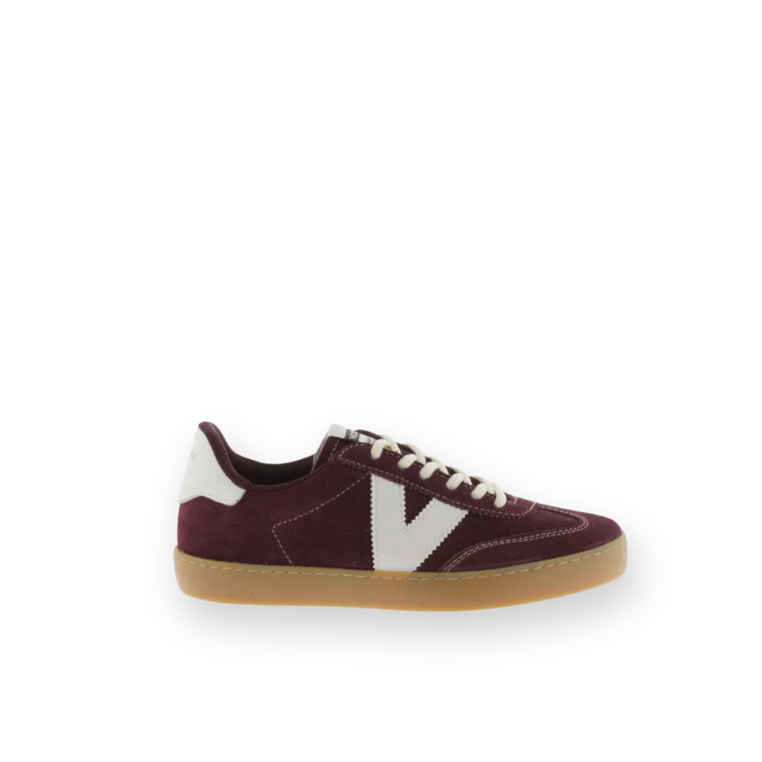 VICTORIA - BERLIN 3.0 SNEAKER 1126218 IN BURDEOS SUEDE