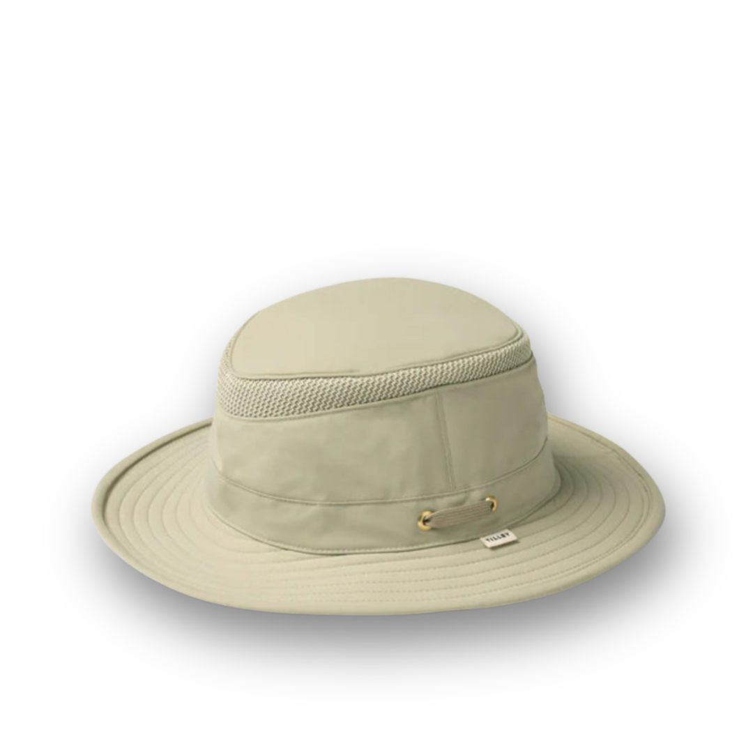TILLEY - AIRFLO MEDIUM BRIM HAT IN KHAKI OLIVE