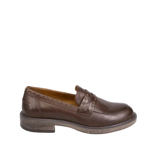 MIZ MOOZ - MIA LOAFER IN BROWN LEATHER – the Urban Shoe Myth