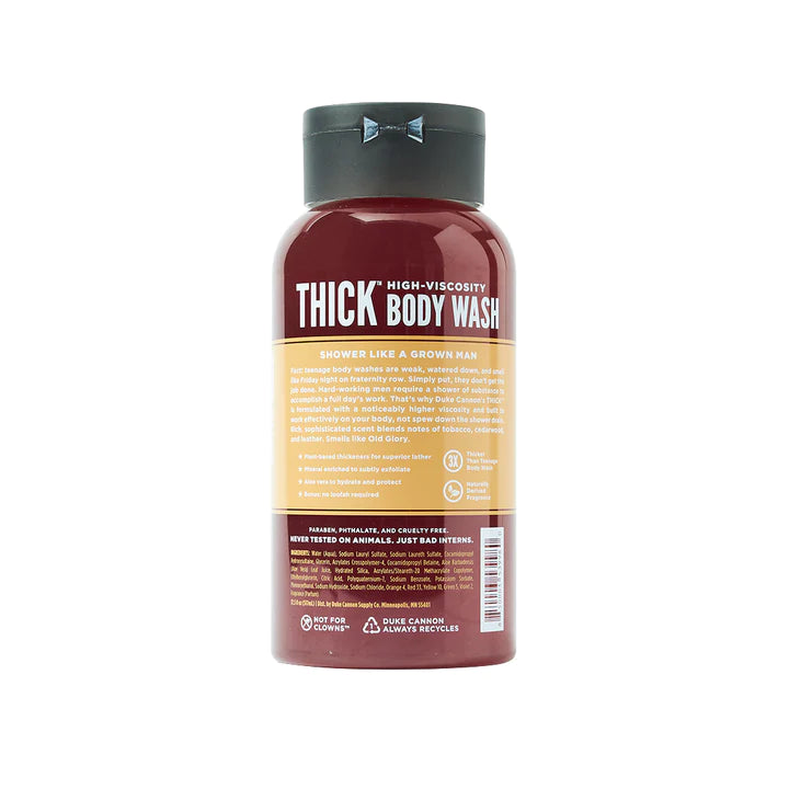DUKE CANNON - THICK HIGH-VISCOSITY BODY WASH IN OLD GLORY