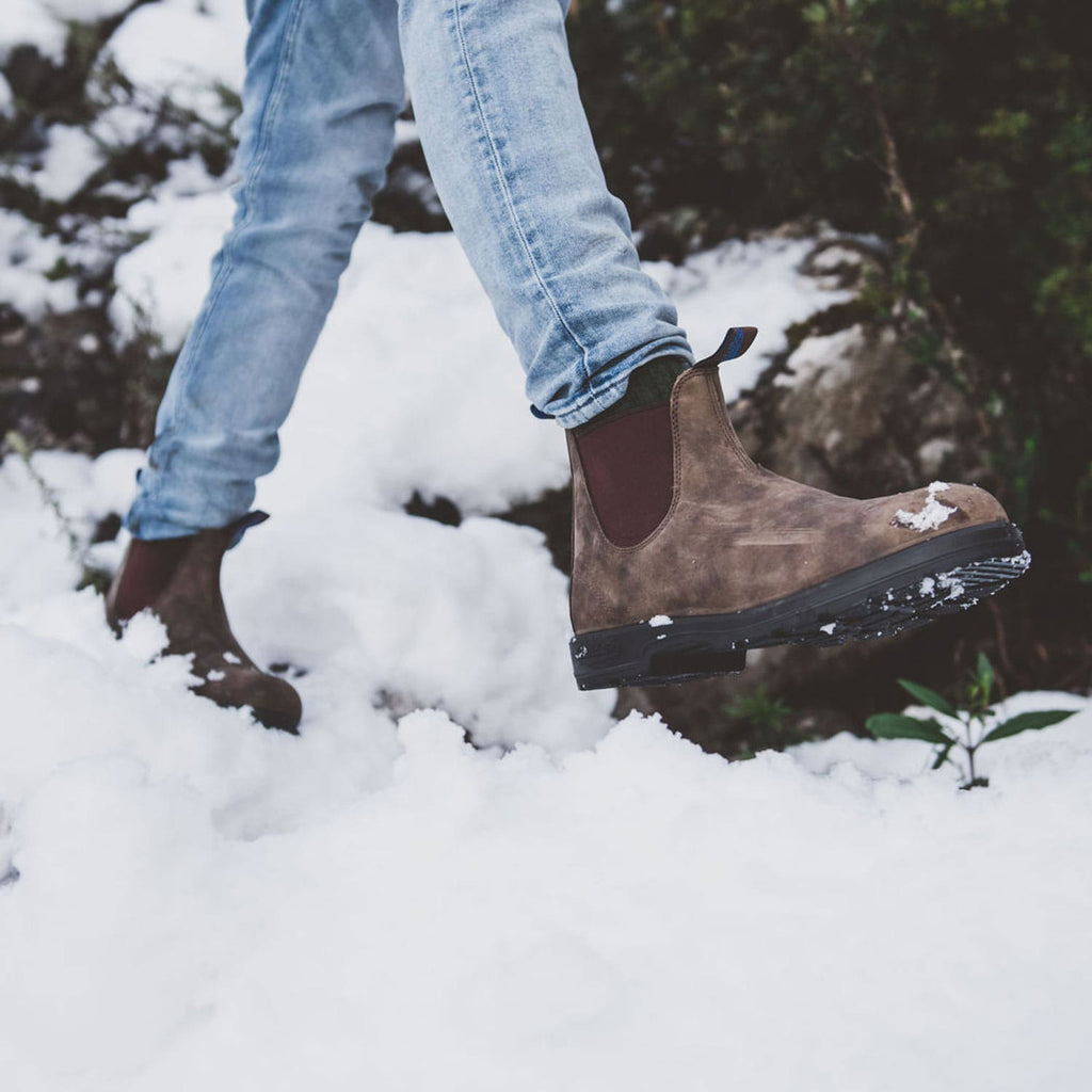 Mens blundstone winter boots deals