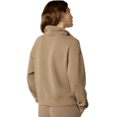 MPG SPORT - DREAMWEAVE LONG SLEEVE QUARTER ZIP IN CARIBOU