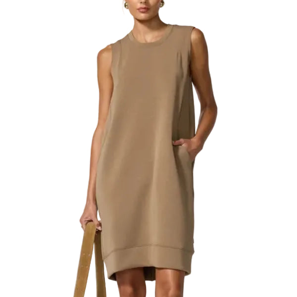 MPG SPORT - DREAMWEAVE DRESS IN CARIBOU