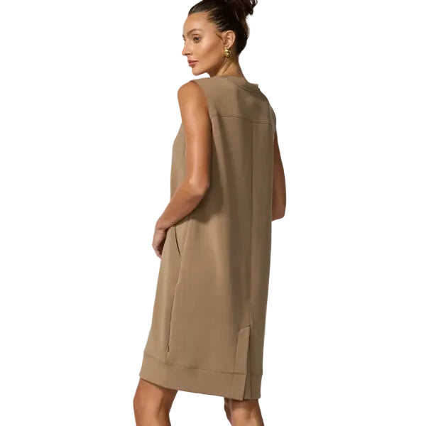 MPG SPORT - DREAMWEAVE DRESS IN CARIBOU