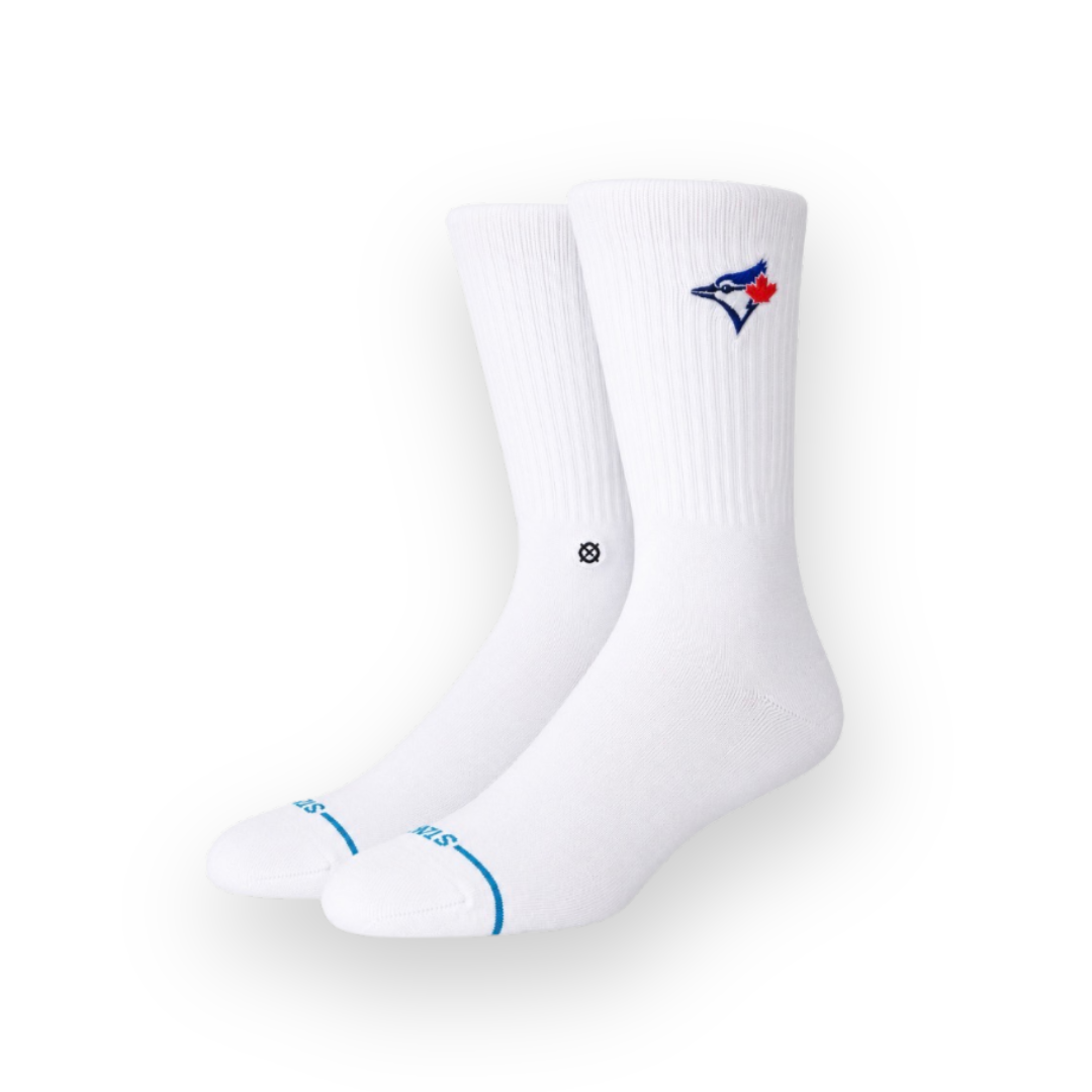 STANCE - MLB TORONTO CREST CREW SOCK IN WHITE