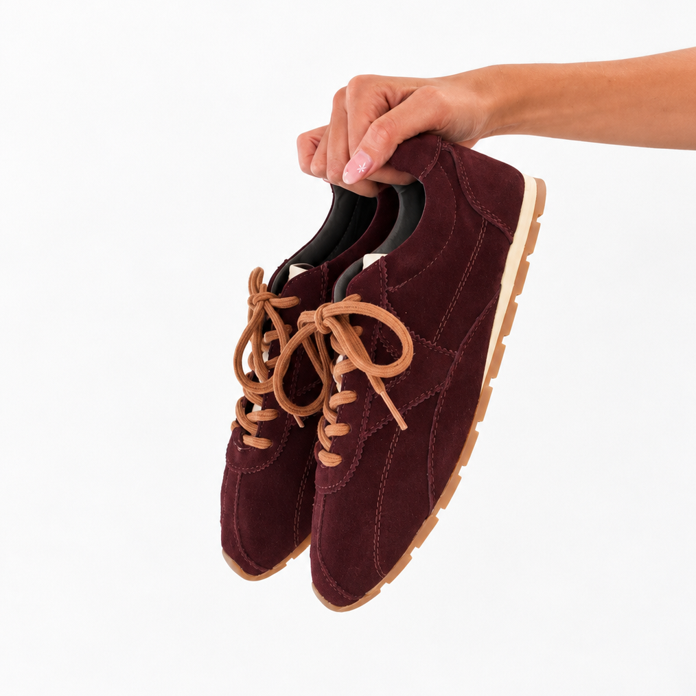 VICTORIA - ASTER SNEAKER 1159100 IN BURDEOS SUEDE