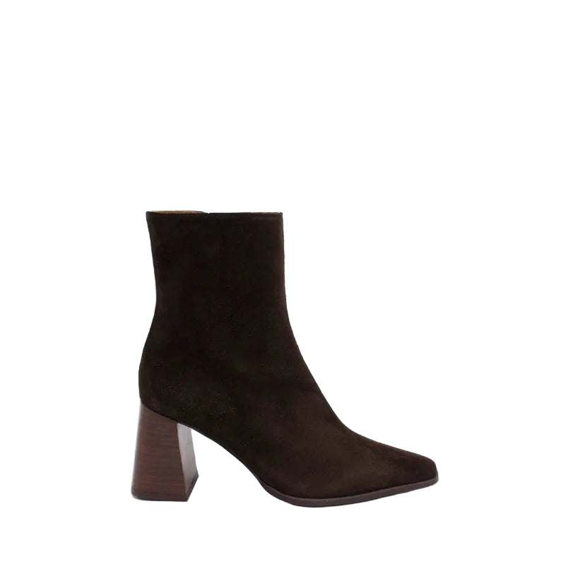 ANGEL ALARCON - TRIMIA BOOT IN COW SUEDE WENGE SUEDE