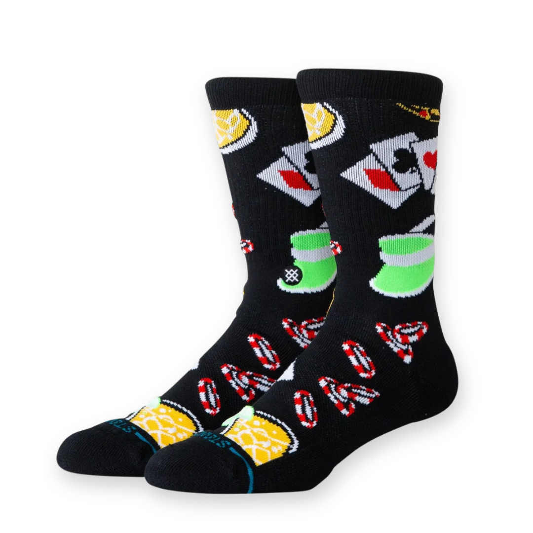 STANCE - ALL IN CREW SOCK IN BLACK