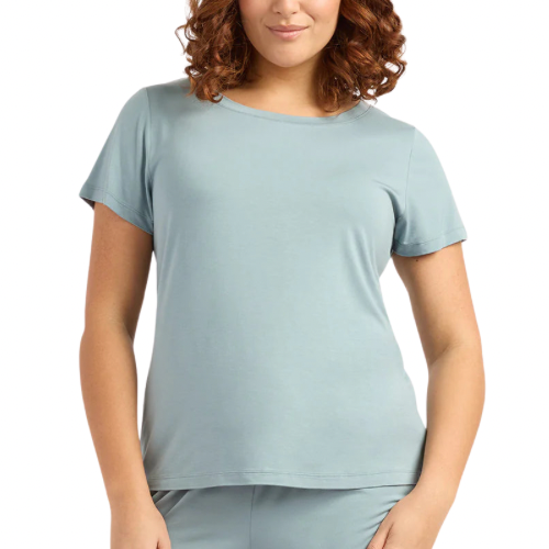 BOODY - GOODNIGHT SLEEP TEE IN MINERAL BLUE
