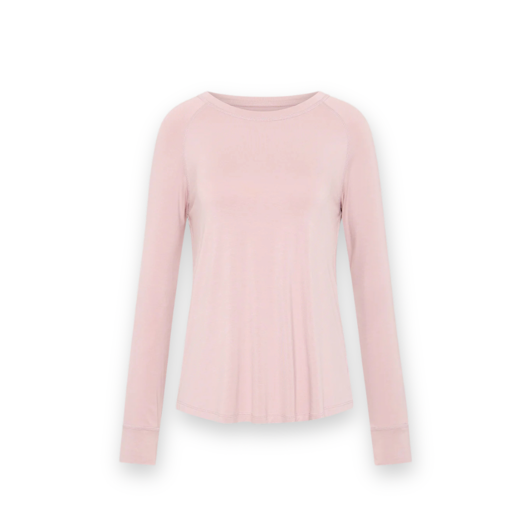 BOODY - GOODNIGHT RAGLAN SLEEP TOP IN DUSTY PINK