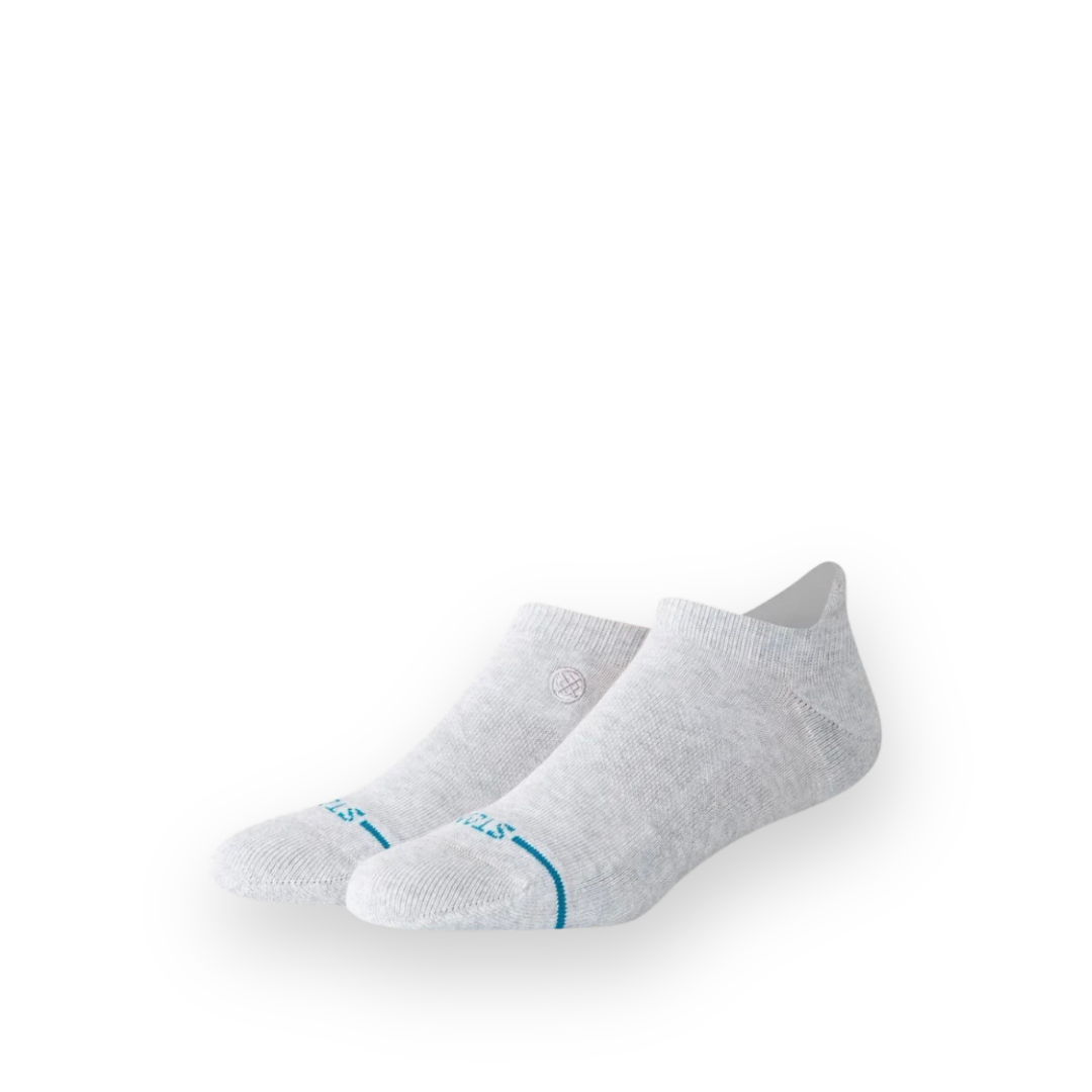 STANCE - ICON LOW TAB SOCK IN HEATHER STONE
