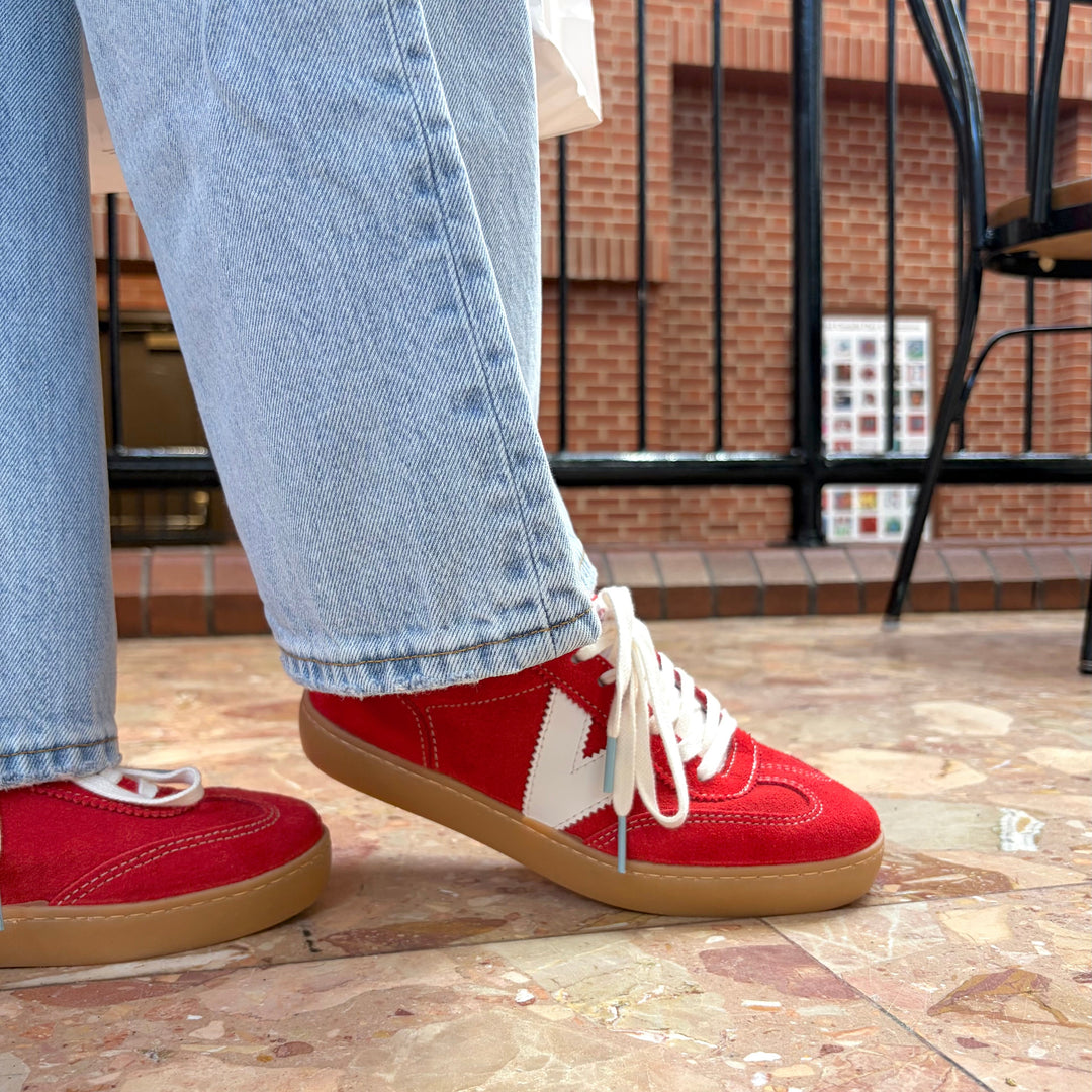 VICTORIA - BERLIN 3.0 SNEAKER 1126212 IN ROJO SUEDE