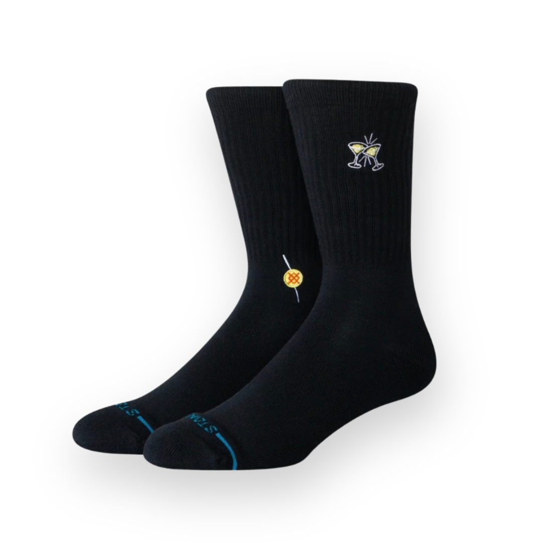 STANCE - EXTRA DIRTY CREW SOCK IN BLACK