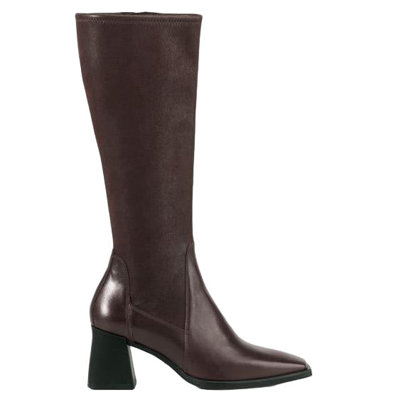 VAGABOND SHOEMAKERS - HEDDA TALL BOOT IN BROWN LEATHER/COMB