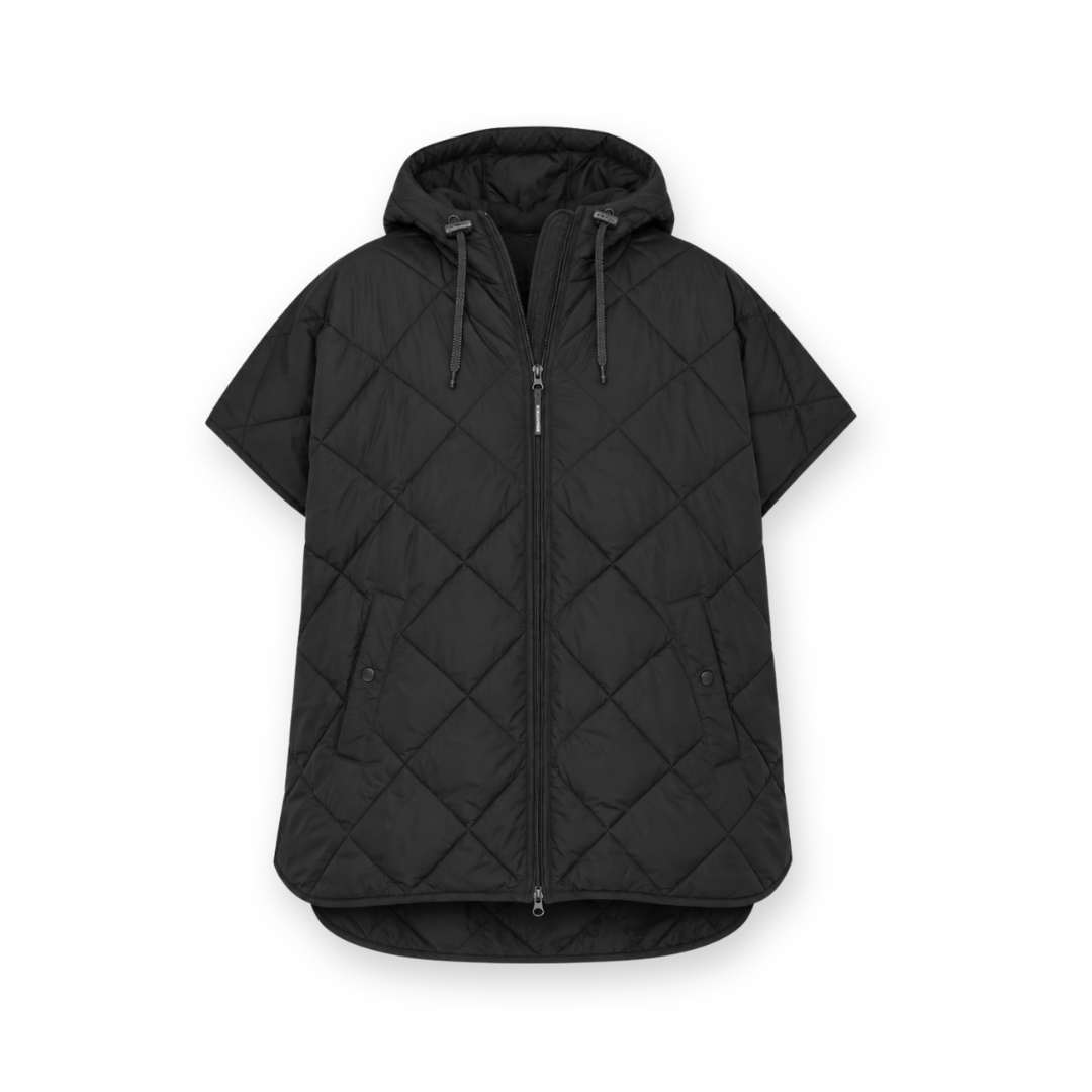 ILSE JACOBSEN - QUILT VEST PEPPY12 IN BLACK