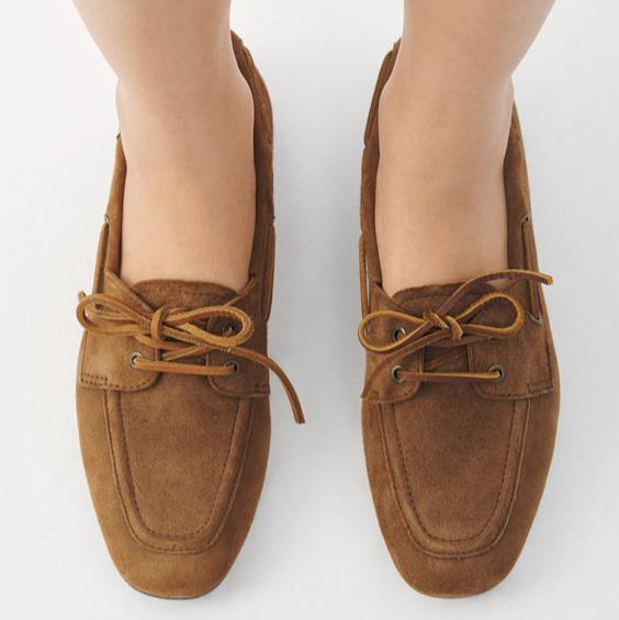 VAGABOND SHOEMAKERS - HILLARY BOAT SHOE IN BROWN SUEDE