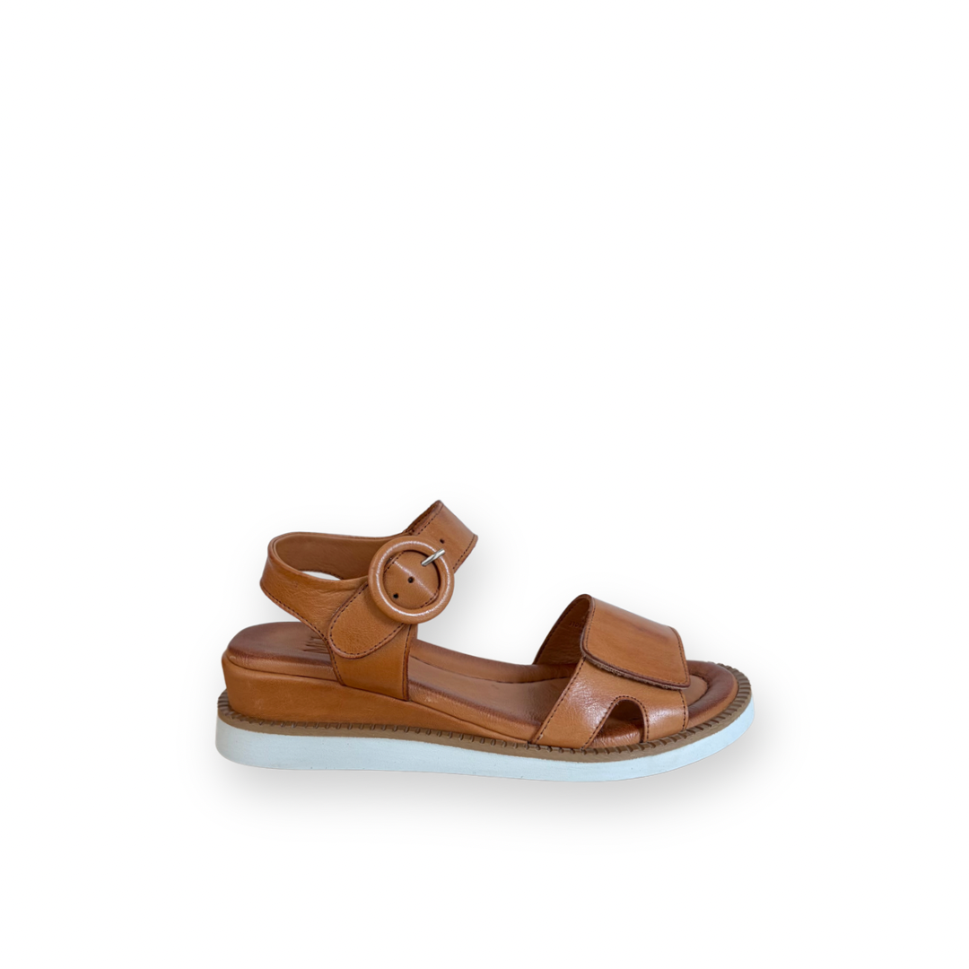 MIZ MOOZ - EVA SANDAL IN BRANDY LEATHER