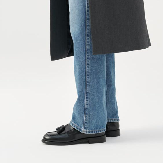 VAGABOND SHOEMAKERS - LINN LOAFER IN BLACK LEATHER