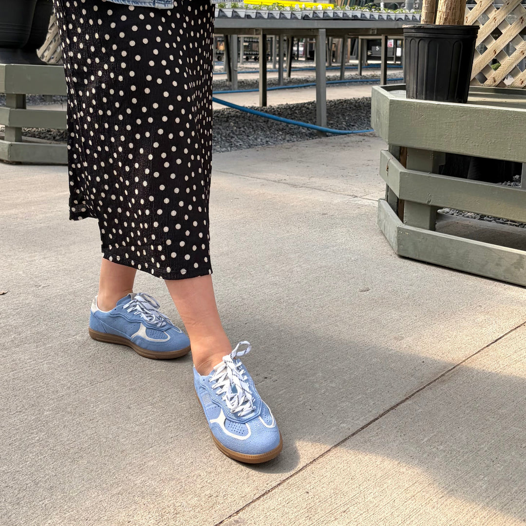 ALOHAS - RIFE SNEAKER IN CORNFLOWER BLUE SUEDE