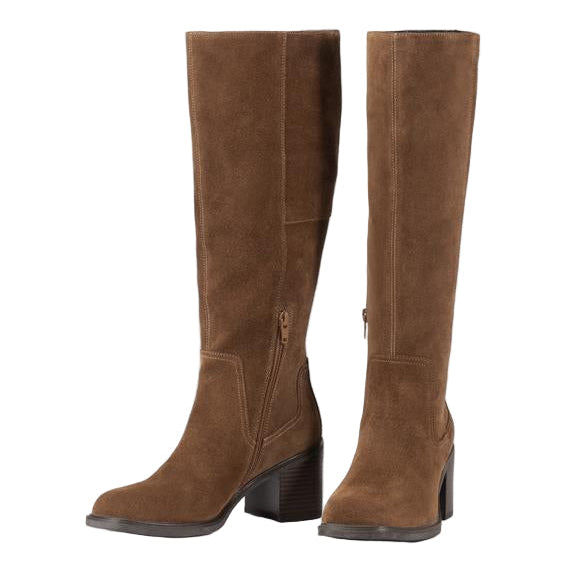 VAGABOND SHOEMAKERS - MERYL TALL BOOT IN BROWN SUEDE