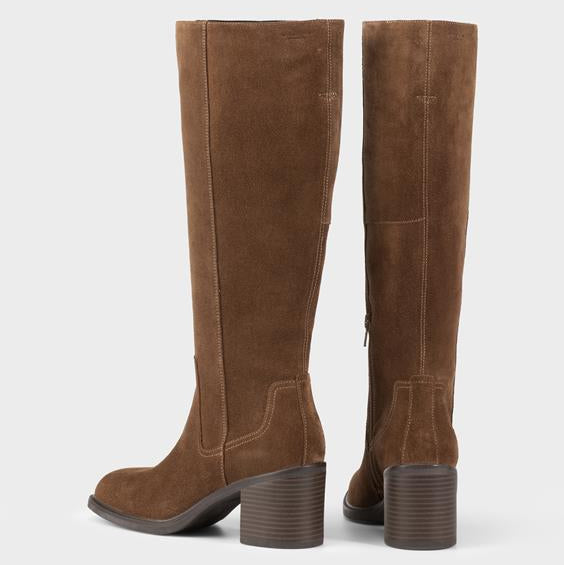 VAGABOND SHOEMAKERS - MERYL TALL BOOT IN BROWN SUEDE