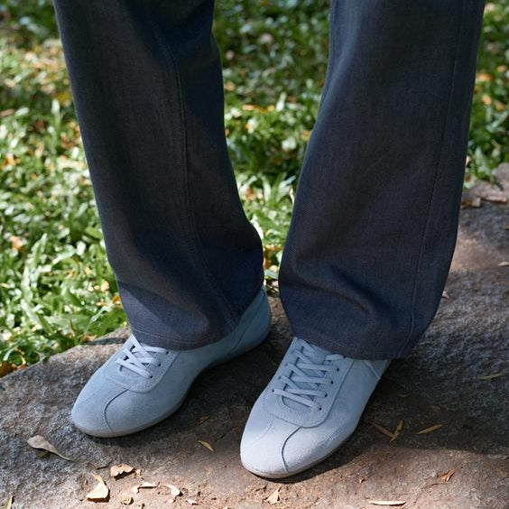 VAGABOND SHOEMAKERS - HOLLIE SNEAKER IN LIGHT BLUE SUEDE