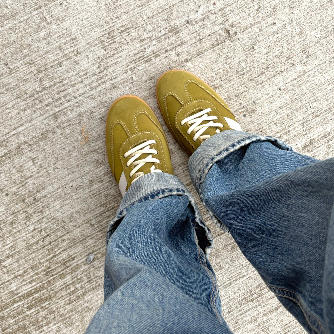 VICTORIA - BERLIN 3.0 SNEAKER 1126218 IN OLIVA SUEDE