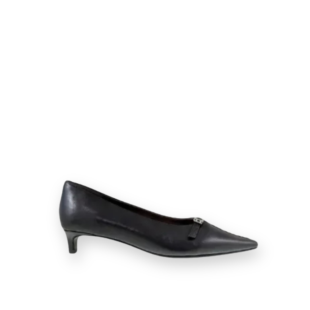 ATELIERS - BOTA PUMP IN BLACK LEATHER