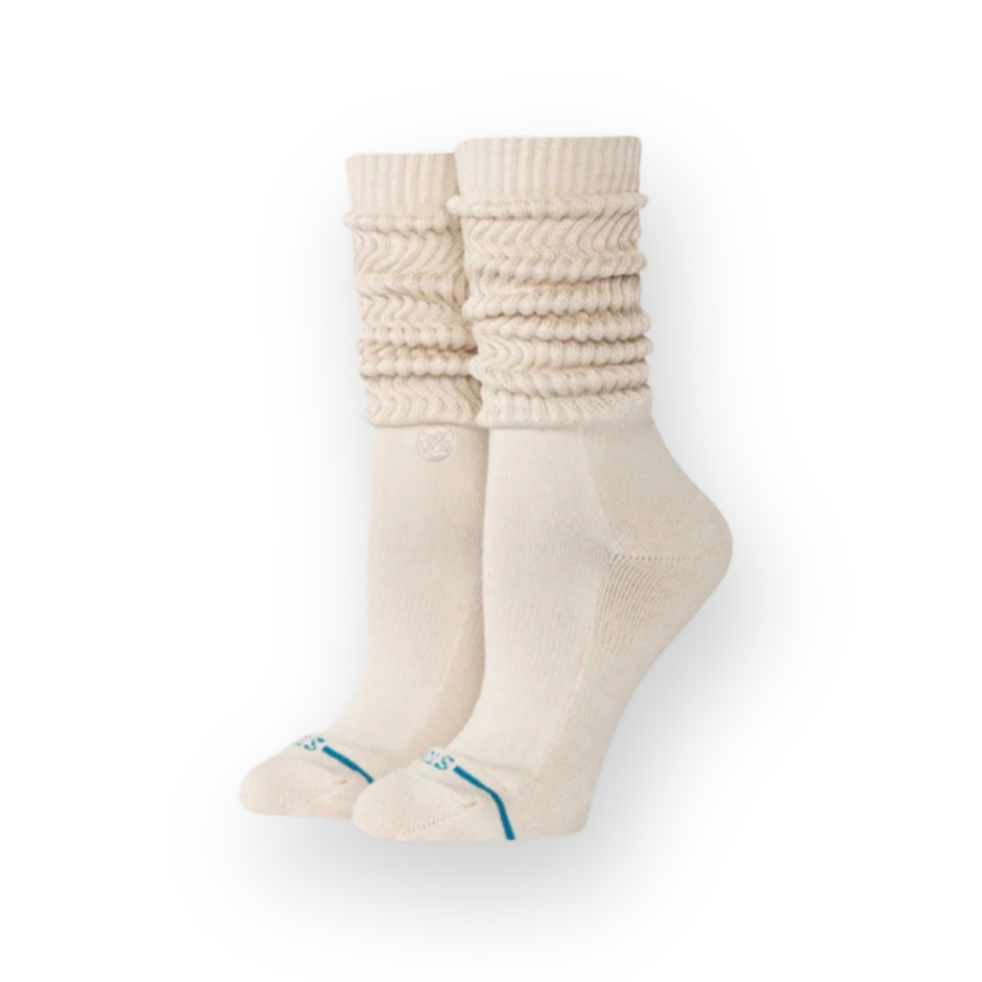 STANCE - W ICON SLOUCH CREW SOCK IN OATMEAL