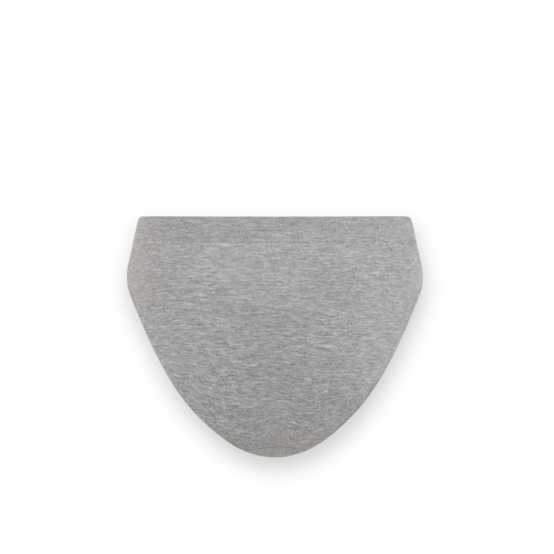 BOODY - CLASSIC BIKINI UNDERWEAR IN LIGHT GREY MARL
