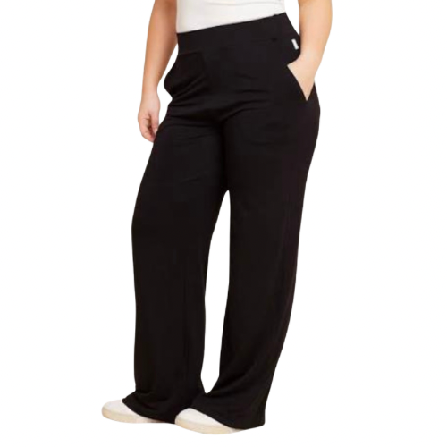 BOODY - DOWNTIME WIDE LEG LOUNGE PANT IN BLACK