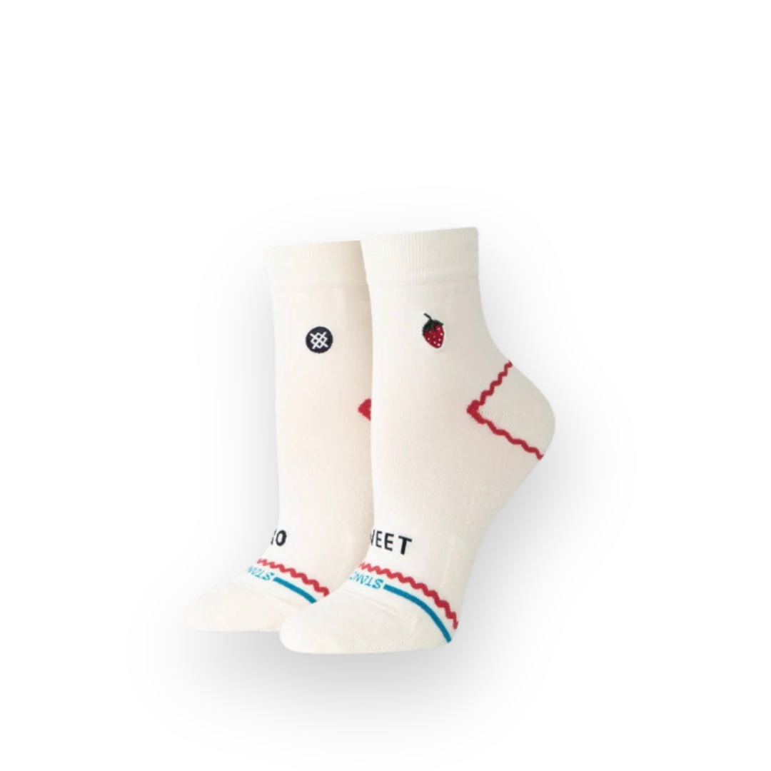 STANCE - W SO SWEET QUARTER SOCK IN IVORY